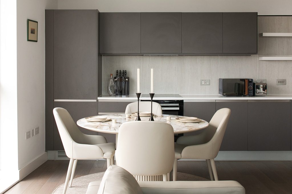 Entry with coat rack