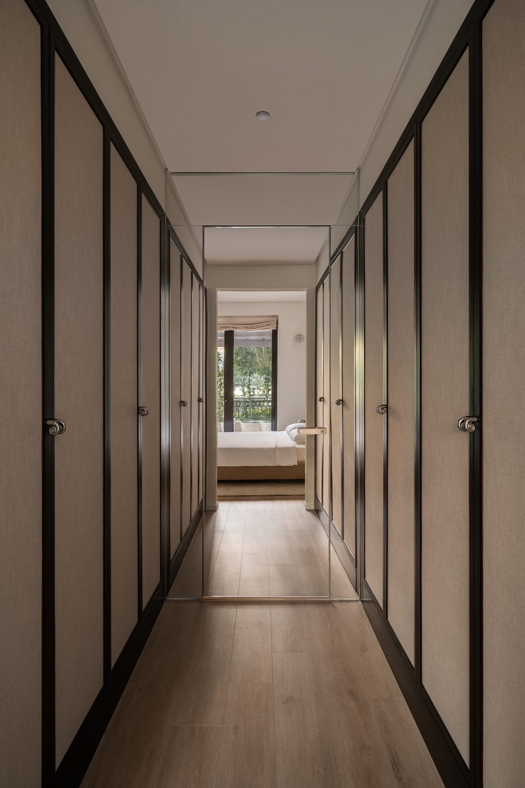 Mantel detail with diptyque candle